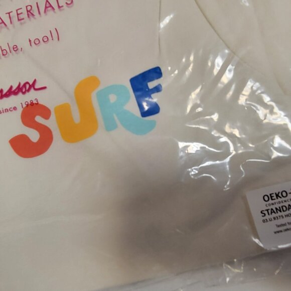 HANNA ANDERSSON Short Sleeve Surf Tee Tshirt Top - 130 (8) - (NEW) - Picture 5 of 7